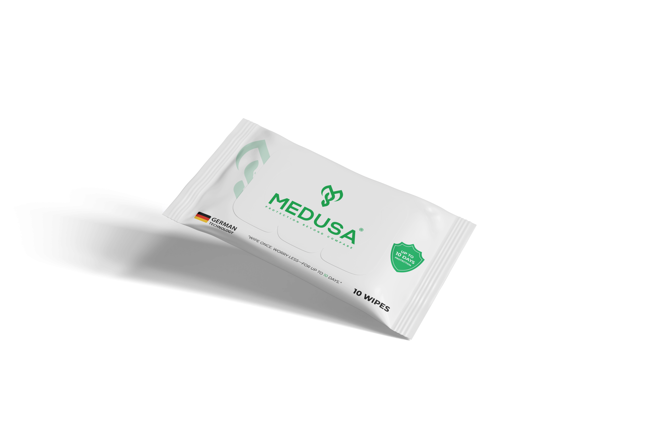 MEDUSA - Alcohol Free - Wipes Pocket 10 (Front 01)
