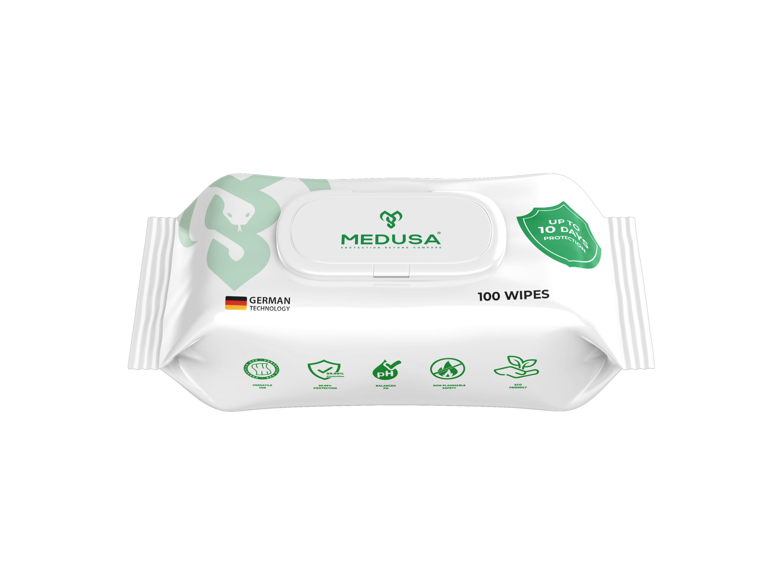 MEDUSA Wet Wipes Alcohol Free Soft Pack - Image 3