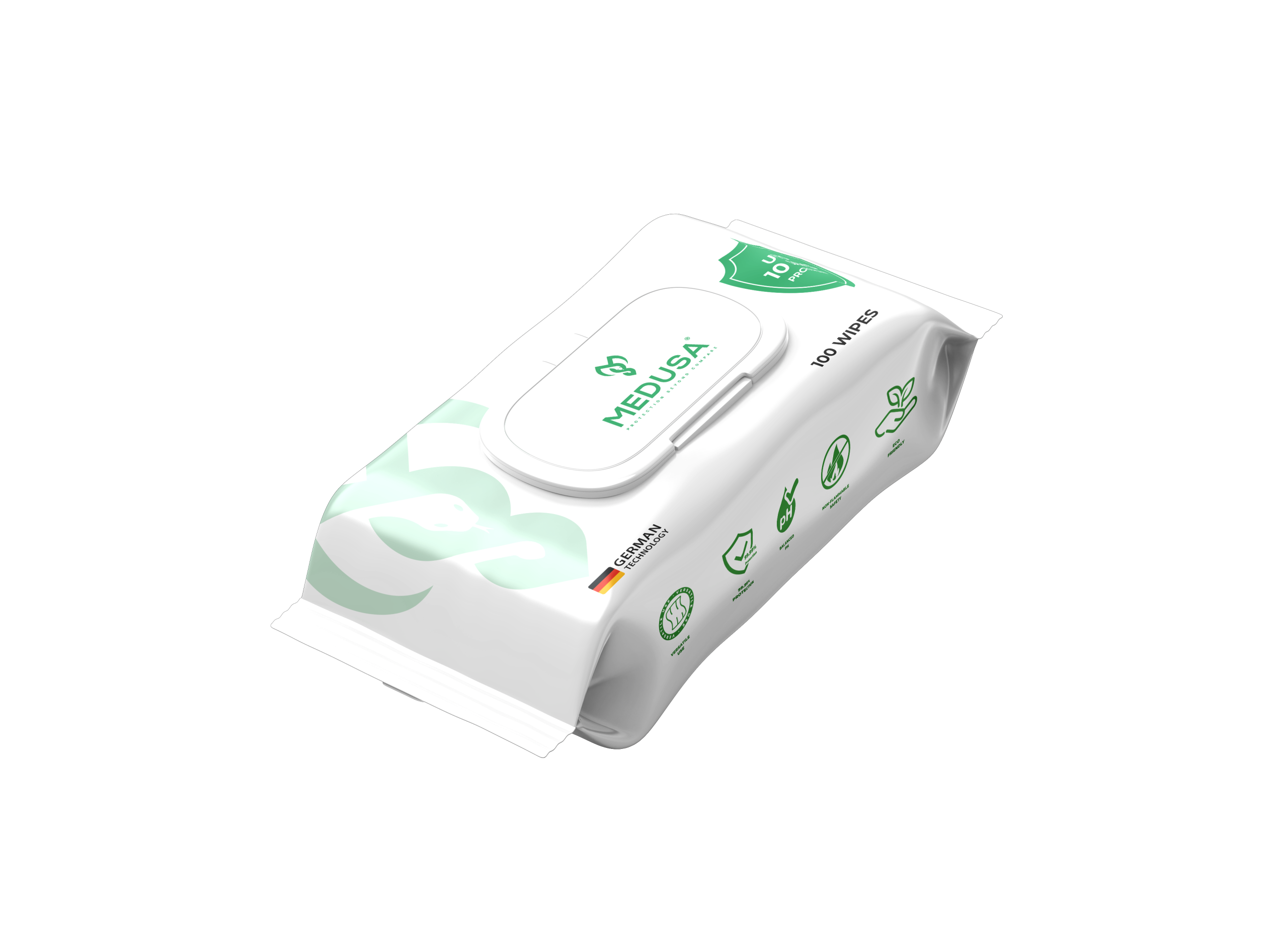 MEDUSA Wet Wipes Alcohol Free Soft Pack - Image 4